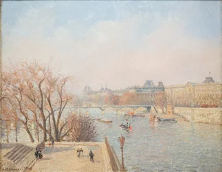 Der Louvre: Morgen, Sonnenlicht